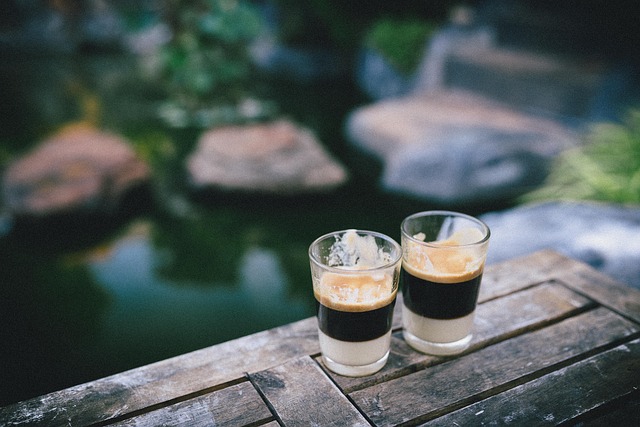 A perfectly pulled shot of espresso with rich crema, ready to be served.